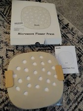 Aboofx Large Microwave Flower Press Kit, 9 x 9 inch Quickly Flower Drying Kit