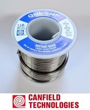 1 lb Canfield Quik-Set Solder Quick-Set - Liquid to Solid Instantly -Made in USA