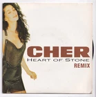 (AF523) Cher, Heart Of Stone - remix - 1990 - 7 inch vinyl