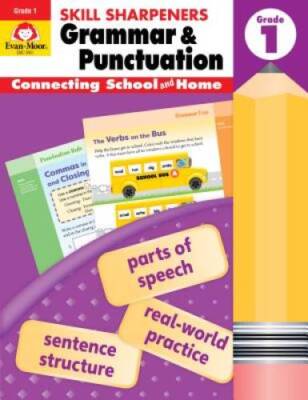 Skill Sharpeners Grammar and Punctuation, Grade 1 - Paperback - GOOD