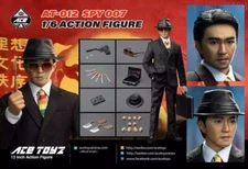 Ace Toyz AT-012 Stephen Chow SPY Ver 1/6 Agent 007 Action Figure Model In Stock