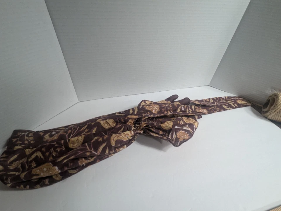 HeadCovers Brand Chemo Scarf Hair Wrap Head Cover Long Tails Pre-tied Paisley - Image 3 of 4