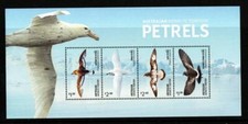 AUSTRALIAN ANTARCTIC TERRITORY 2024 BIRDS PETRELS M/S MNH