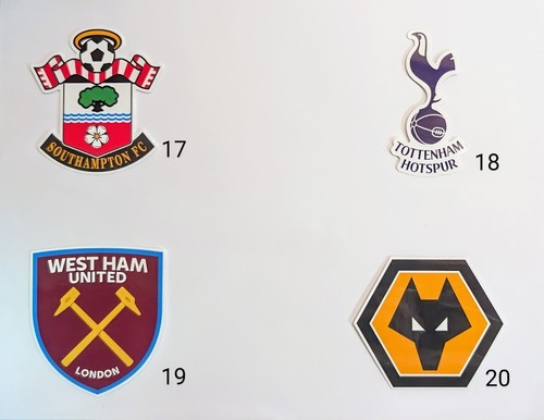 English Premier League (EPL) Team Stickers - 2024-25 season teams available - Picture 6 of 28