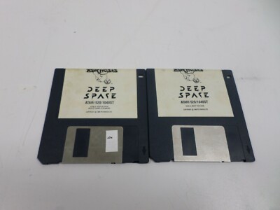 Deep Space Atari ST Game 520 / 1040 Psygnosis DeepSpace Shooter 1986 2 ...