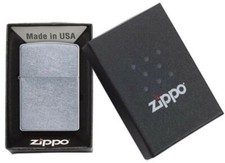 Genuine Zippo Street Chrome Lighter Best Wind Resistant Made In USA Classic