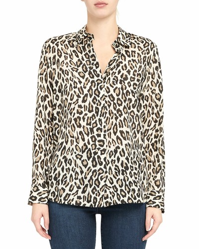 LEOPARD PRINT TOP BLOUSE $345 | eBay