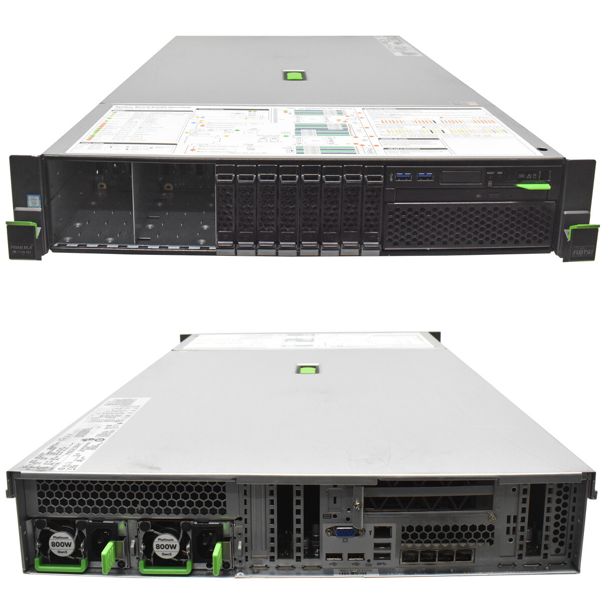 Fujitsu PRIMERGY RX2530 M2 E5-2640V4 2基 Yahoo!オークション - 【埼玉発】【FUJITSU】Primergy RX2530 M2