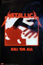 METALLICA POSTER Kill 'em All RARE HOT NEW 24X36
