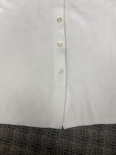 Vintage Leroy Knitwear Womens Button Up Collared Cardigan M Cream