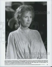 1989 Press Photo Jane Fonda in "Old Gringo" Actress Star - DFPG64061