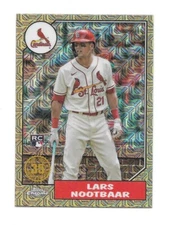 2022 Topps Update LARS NOOTBAAR Silver Pack 1987 Chrome Mogo - CARDINALS -