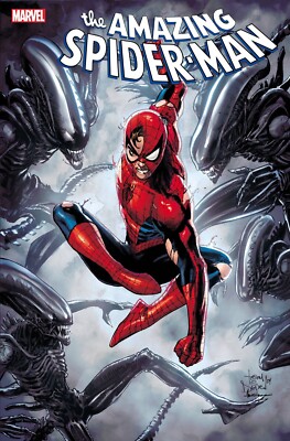 AMAZING SPIDERMAN 53 MARVEL vs ALIEN VARIANT NM TONY DANIEL