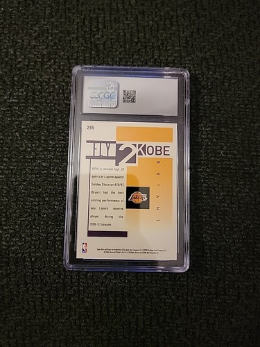 2000-01 Upper Deck Victory Basketball Kobe Bryant #285 - CGC 10 - KB53 - Picture 2 of 2