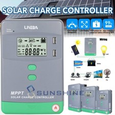 100A MPPT Controlador de carga solar 12V 24V ...