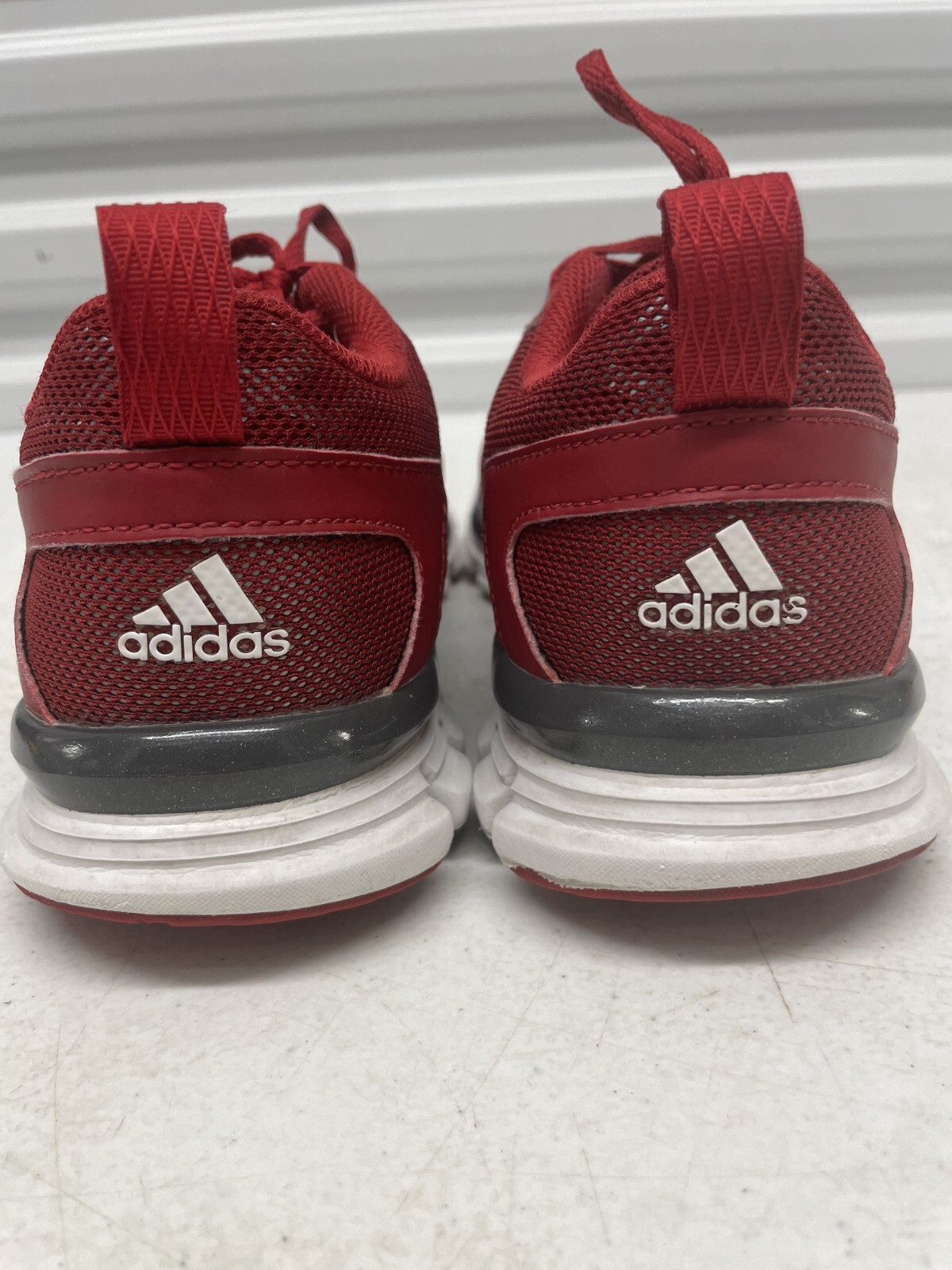 SAOLA Adidas Speed Trainer 2 S84741 Sneakers Ragazzo US 5 Rosso Nero Maglia Scarpe da Corsa