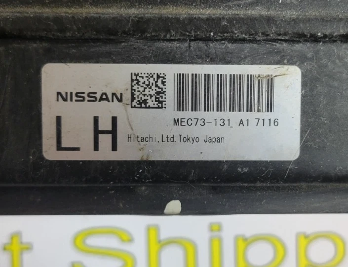 2007-2008 Nissan Armada 5.6L V8 Engine Control Module MEC73-131 Module - Image 3 of 3