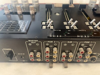 For Parts】Vestax MW-3000 DJ Mixer Professional Mixing Workstation