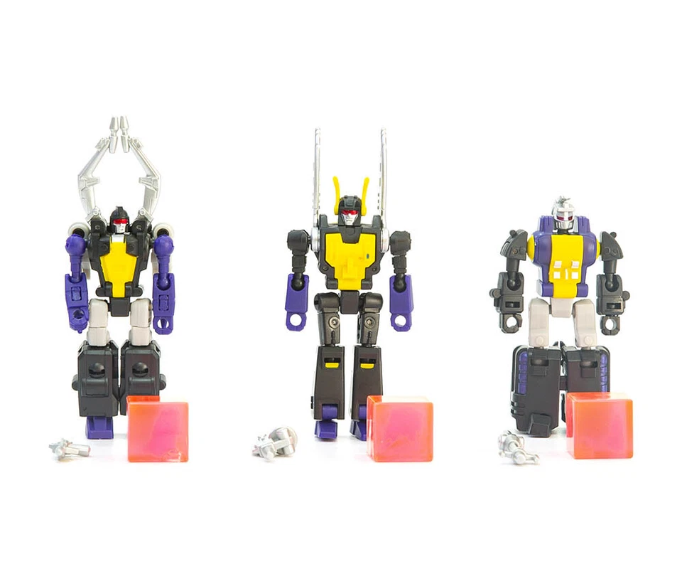 Newage Insecticons H10 H11 H12 Shrapnel Kickback Bombshell figure toy in stock - Image 3 of 4