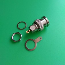  5 PKS BNC Male Bulkhead Solder Panel Mount Connector - USA Seller