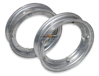 Vespa Steel 10 x 3.50 Wheel Rim Set For Vespa PX VBB LML Star