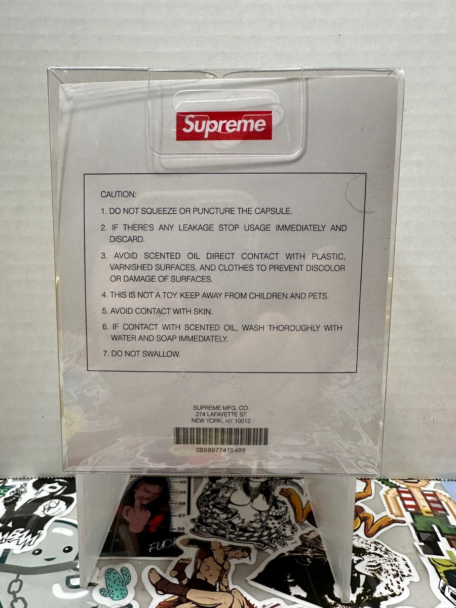 Supreme Crown Air Freshener Red Black Cherry SS19 | eBay