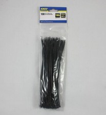 100 cable ties 200 x 2.5 mm black professional €0.03/pcs.