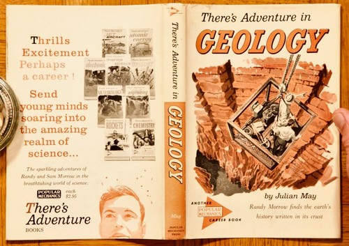 1959 1st HC; There's Adventure in Geology by Julian May; Popular Mechanics Press - Bild 2 von 11