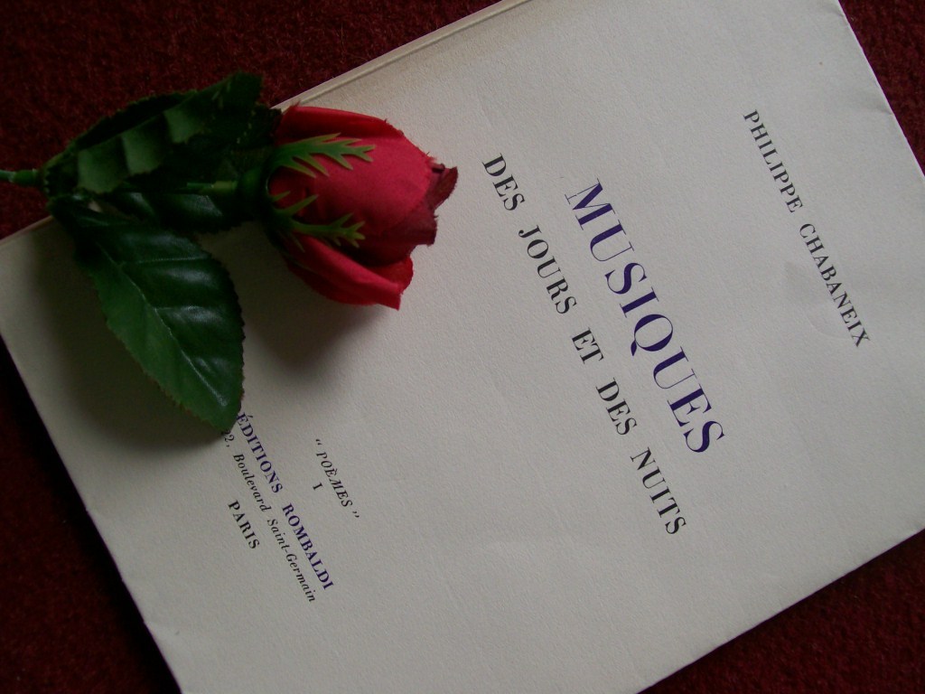 CHABANEIX P. MUSIQUE DES JOURS ET DES NUITS 1945 ( E.O H.C)