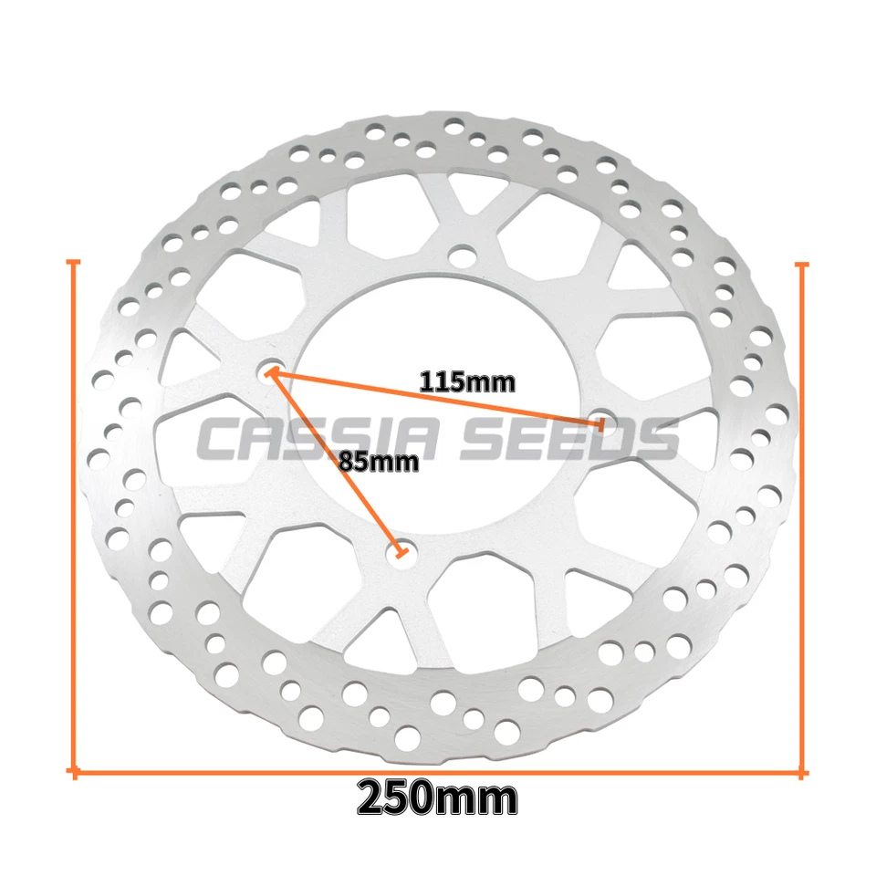 Rotor de freno delantero para motocicleta Kawasaki KLX250S 2009-2014 KLX250 2018-2020 Foto 2 de 4