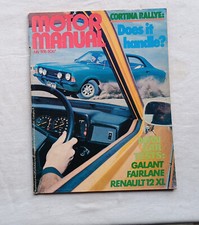 GD Galant Ford ZH Marquis Cortina Rallye Overnighter Renault 12 TR7 HT HG Holden
