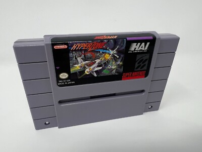 HyperZone for Super Nintendo SNES HAL , 1991 - Tested & Working