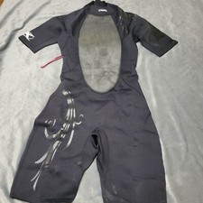 DBX Wetsuit Womens 10 Black Shorty Neoprene Super Comfort Stretch Short Sleeve