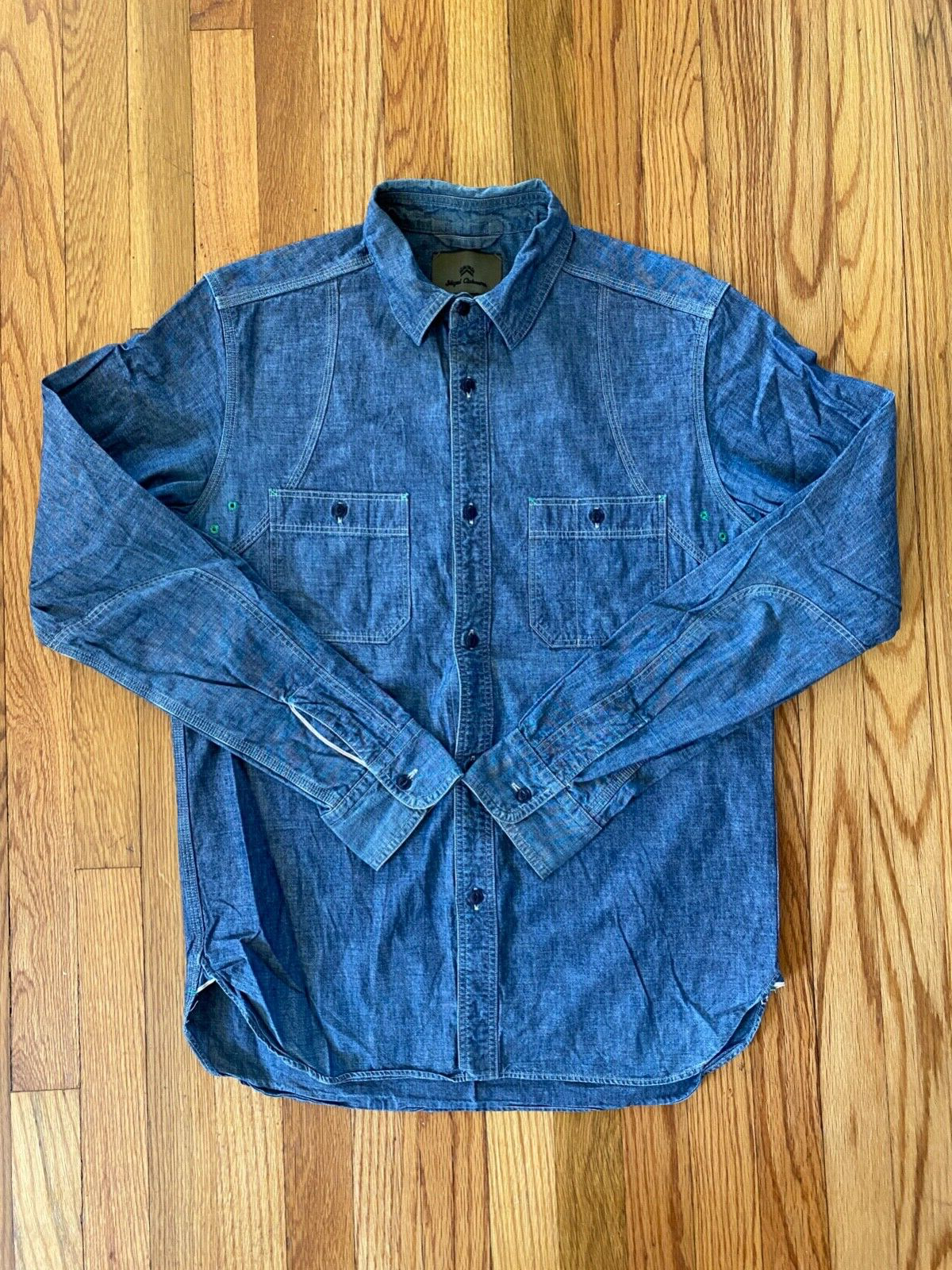 Nigel Cabourn denim shirt selvedge 50 (large)