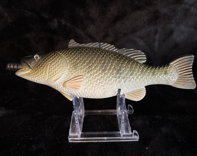 Novelty Bass Fish Multipurpose Butane Lighter with Extendable Nozzle - 7 inch