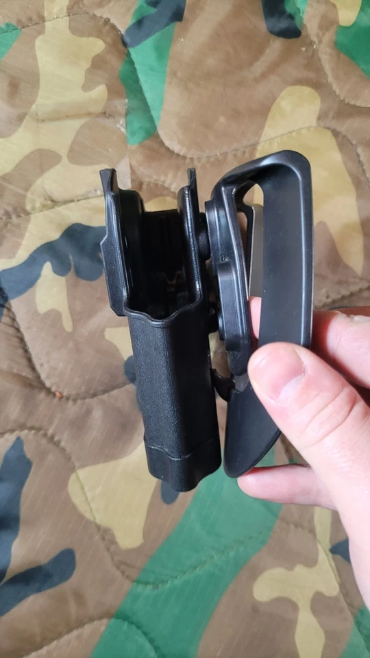 Funda Ruger Sr9 Sr40 Blackhawk Serpa derecha búho negro polímero paleta Foto 3 de 4