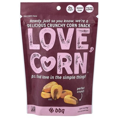 Delicious Crunchy Corn, BBQ, 4 oz (115 g)