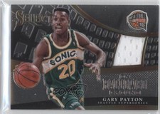 2014-15 Panini Select On Hallowed Ground Jerseys 112/149 Gary Payton #4 HOF u5y