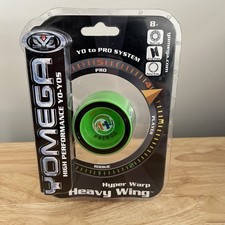 New 2011 Yomega High Performance Yo-Yo Hyper Warp Heavy Wing Pro 4 Green