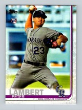  2019 Topps Update #US73 Peter Lambert RC