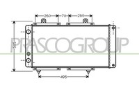 KüHler WasserküHler FüR Peugeot J5 Pritsche/Fahrgestell CitroëN C25 Bus 280L