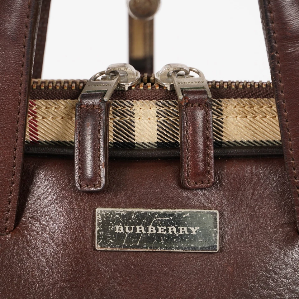 BURBERRY Nova Check 2Way Briefcase Business Bag  XY156 - Image 3 of 4