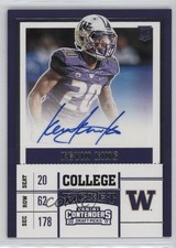 2017 Panini Contenders Draft Picks College Ticket Kevin King #276 Auto gy9