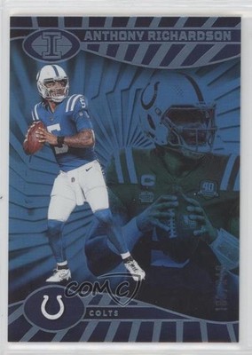 2024 Panini Illusions Trophy Collection Light Blue /249 Anthony Richardson 8d2