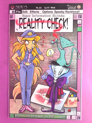 SUPER INFORMATION HIJINKS: REALITY CHECK  VOLUME II #11  FINE 1998 COMBINE SHIP