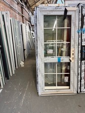 Brand New Inward opening Cream Upvc Door 930 X 2010 Mm Complete  £379