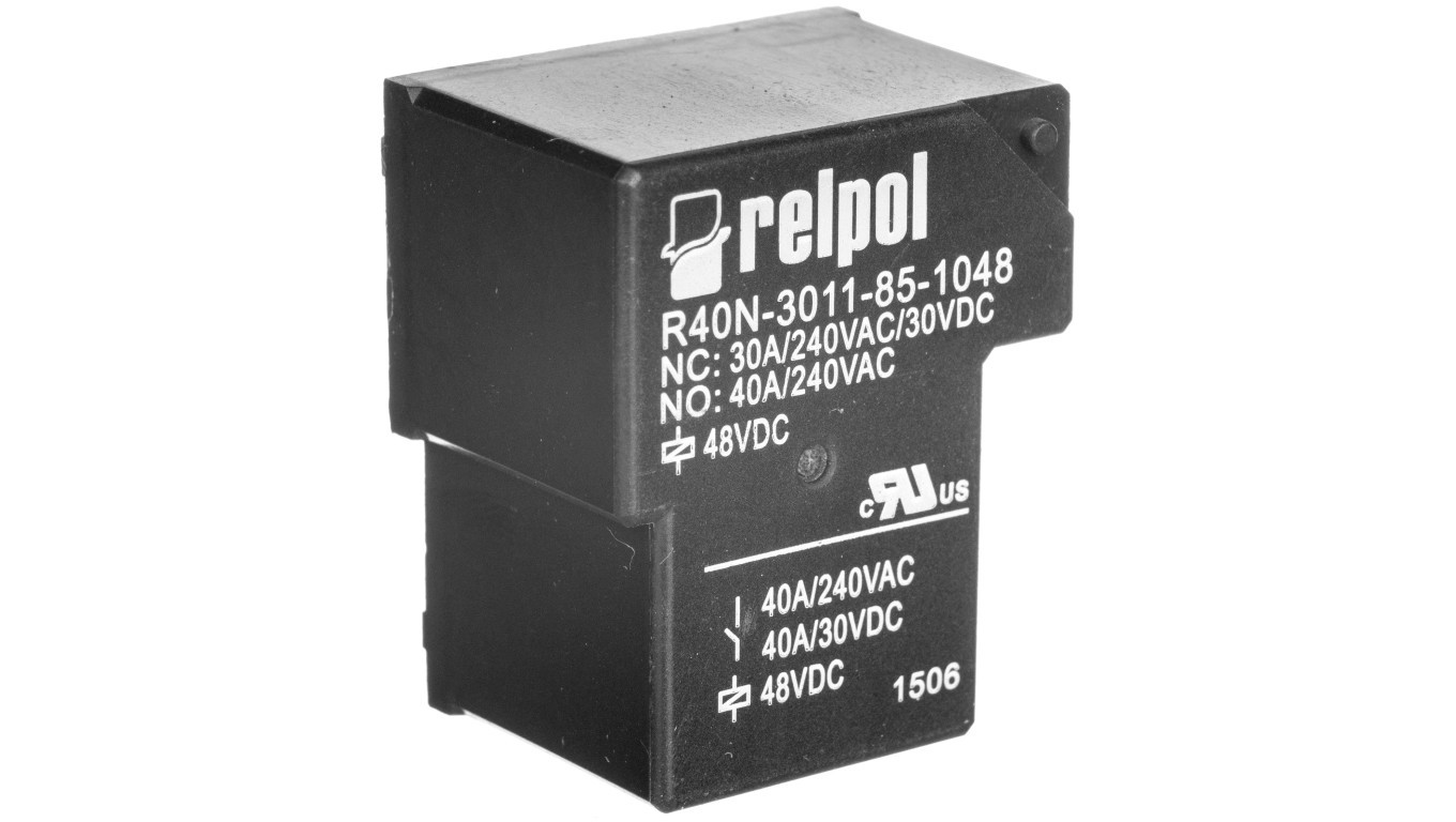 1P 40A 48V DC PCB Industrial Relay 2614815