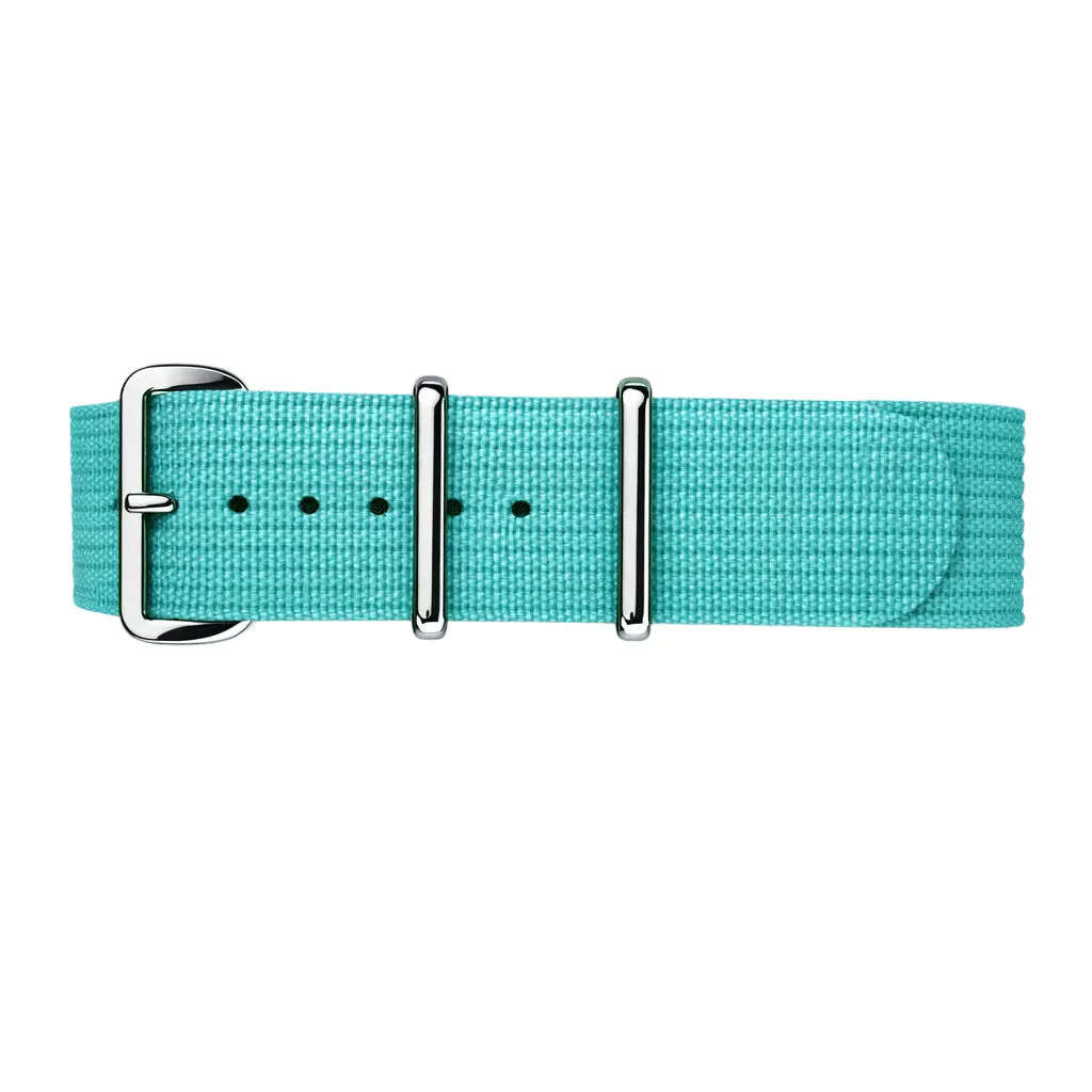 Évitez la sueur avec le Masar Nato Turquoise Ocean, bracelet étanche et confortable
