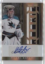2011-12 Panini Rookie Anthology Mirror Gold 18/25 Harri Sateri #260 Auto 1k9