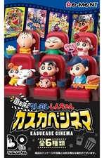 RE-MENT Crayon Shin-chan KASUKABE CINEMA 6 type set Japan NEW RE-MENT